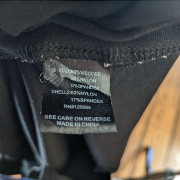 Torrid Black Heart Mesh Yoke Ponte Sheath Dress - 20 - Picture 9 of 12